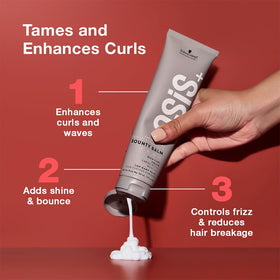 OSiS+ close-up of cream texture highlighting smooth, lightweight formula