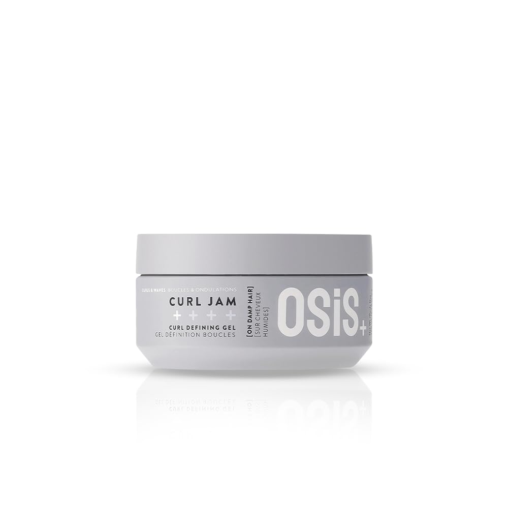 OSiS+ jar front view showing label and 5oz size, clear product identity