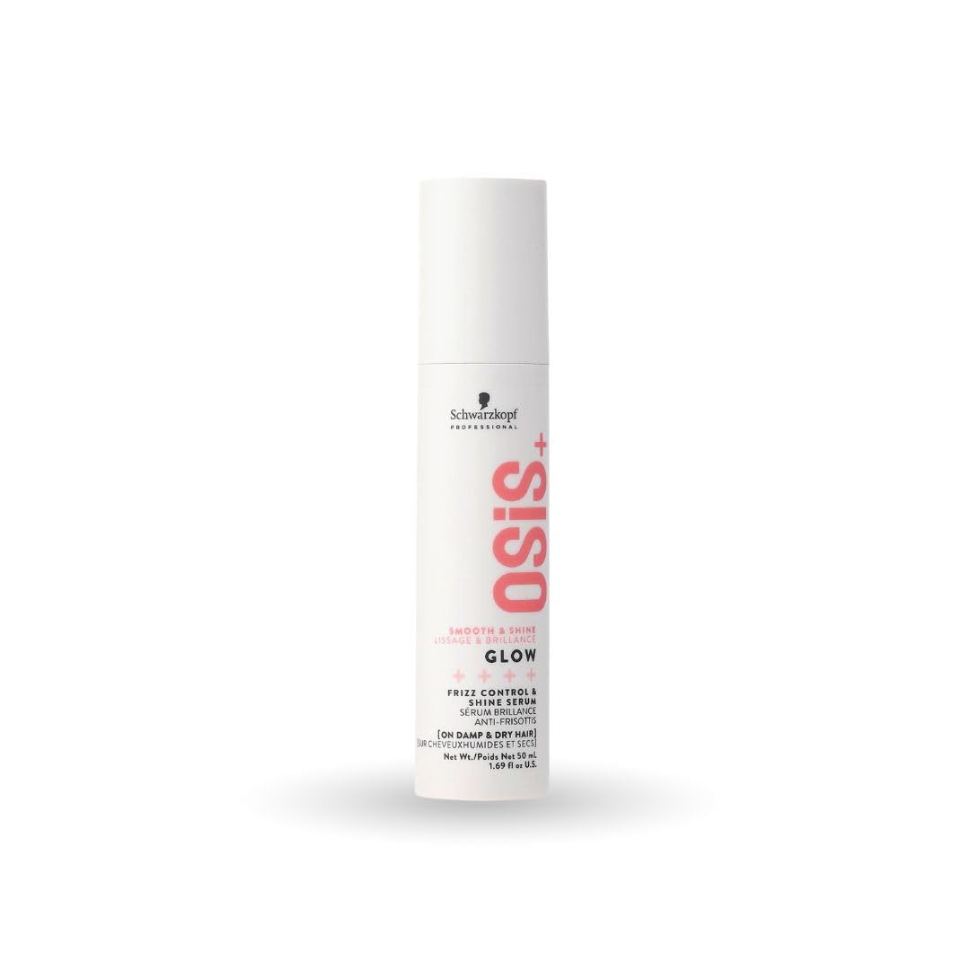 OSiS+ front packaging showing bottle and label, highlights compact design