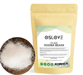 Oslove Organics jar front packaging showing product and size benefits