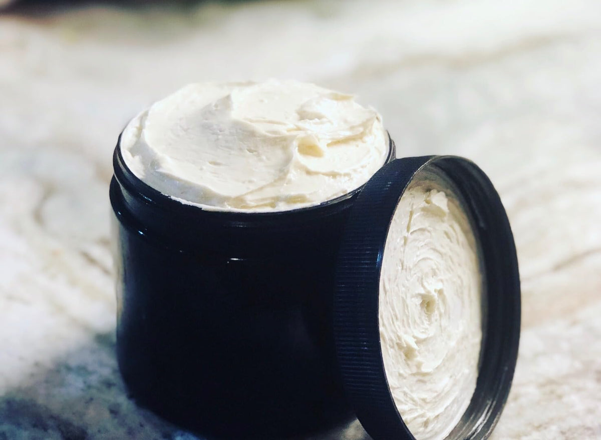 Oslove Organics blended into lotion batch for smooth, stable emulsions