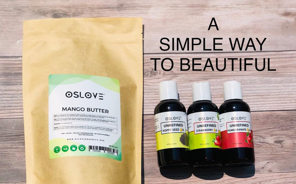Oslove Organics soap pellets mixed into cold‑process soap for conditioning