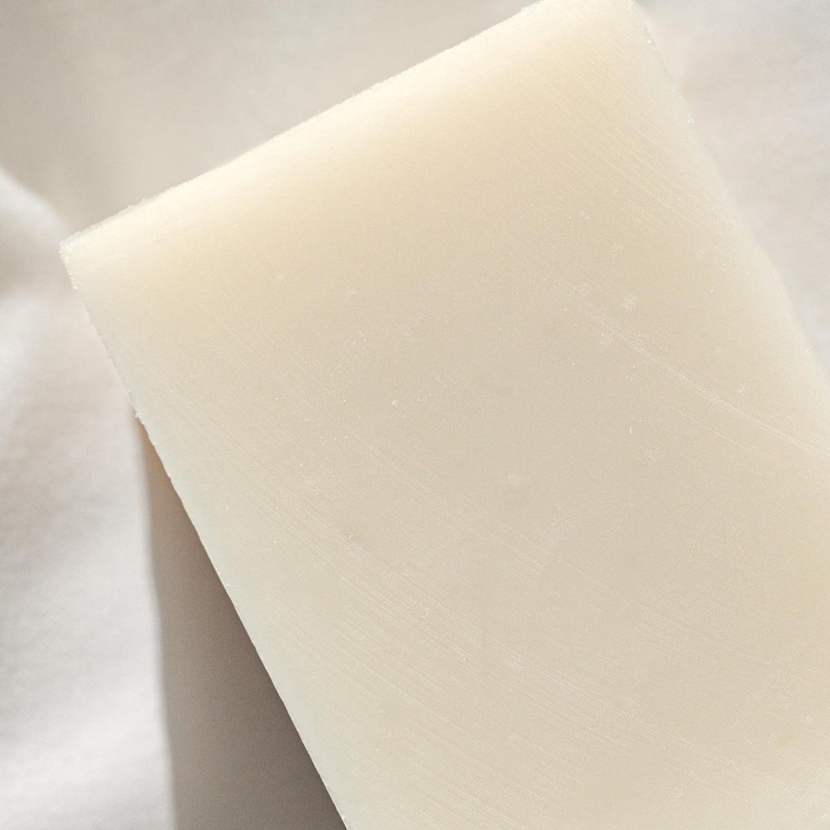 Osmia creamy lather texture demonstrating mild, moisturizing foam