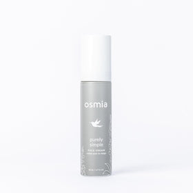 Osmia open jar revealing creamy texture for gentle hydration benefit