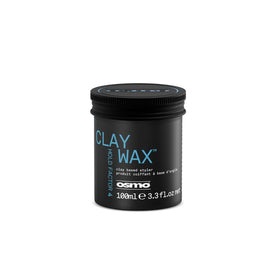 Osmo jar front view showing label and matte wax benefit