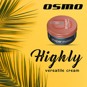 Osmo SHAPER Maker on bathroom vanity in lifestyle shot suggesting everyday styling convenience