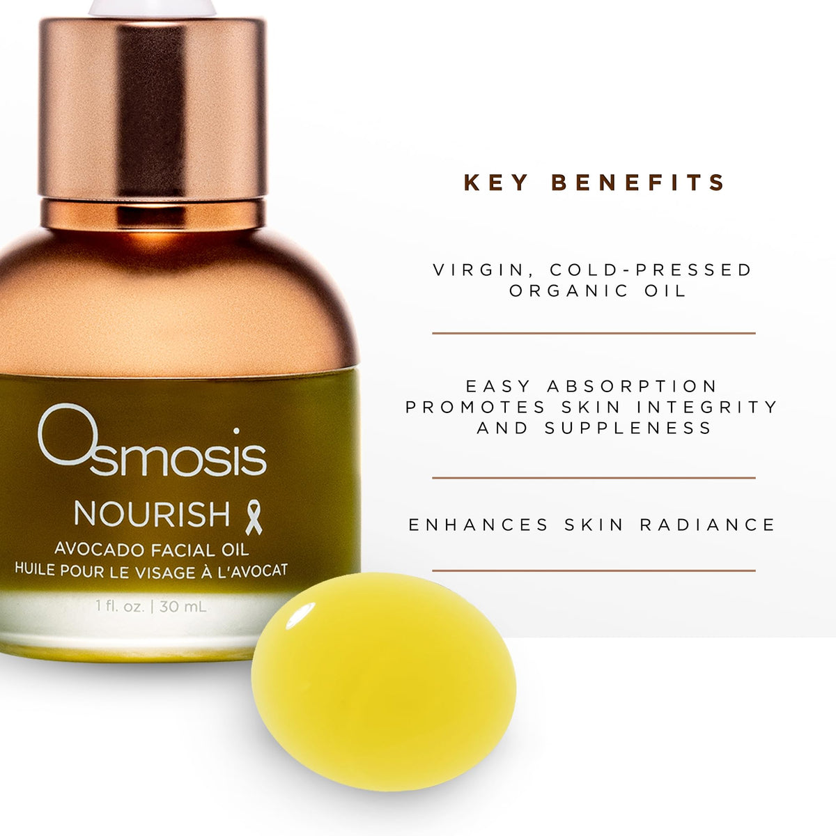OSMOSIS pouring oil texture close-up demonstrating lightweight absorbent finish