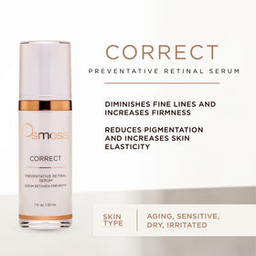 OSMOSIS pump dispensing serum, illustrating precise easy application benefit