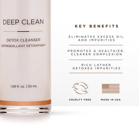 OSMOSIS gel texture lathering to show gentle foaming and easy rinse