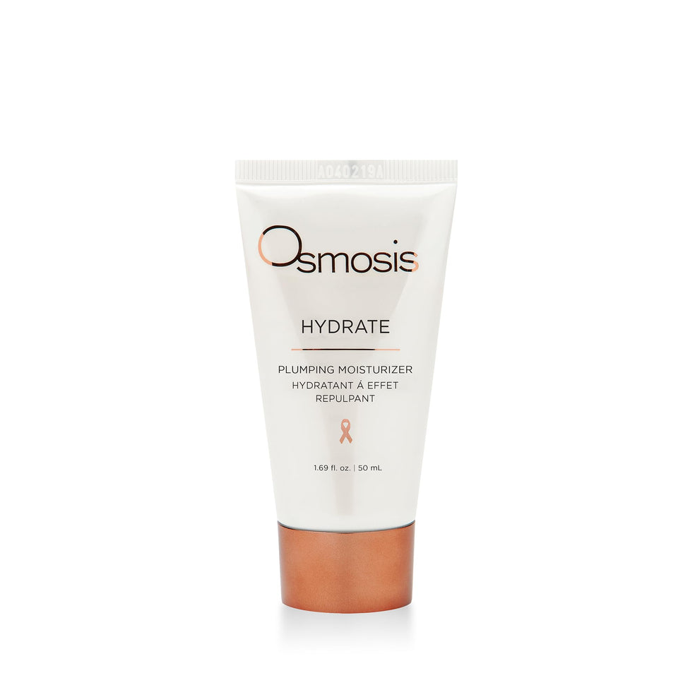 OSMOSIS front packaging showing moisturizer and brand for clear product identification and trust