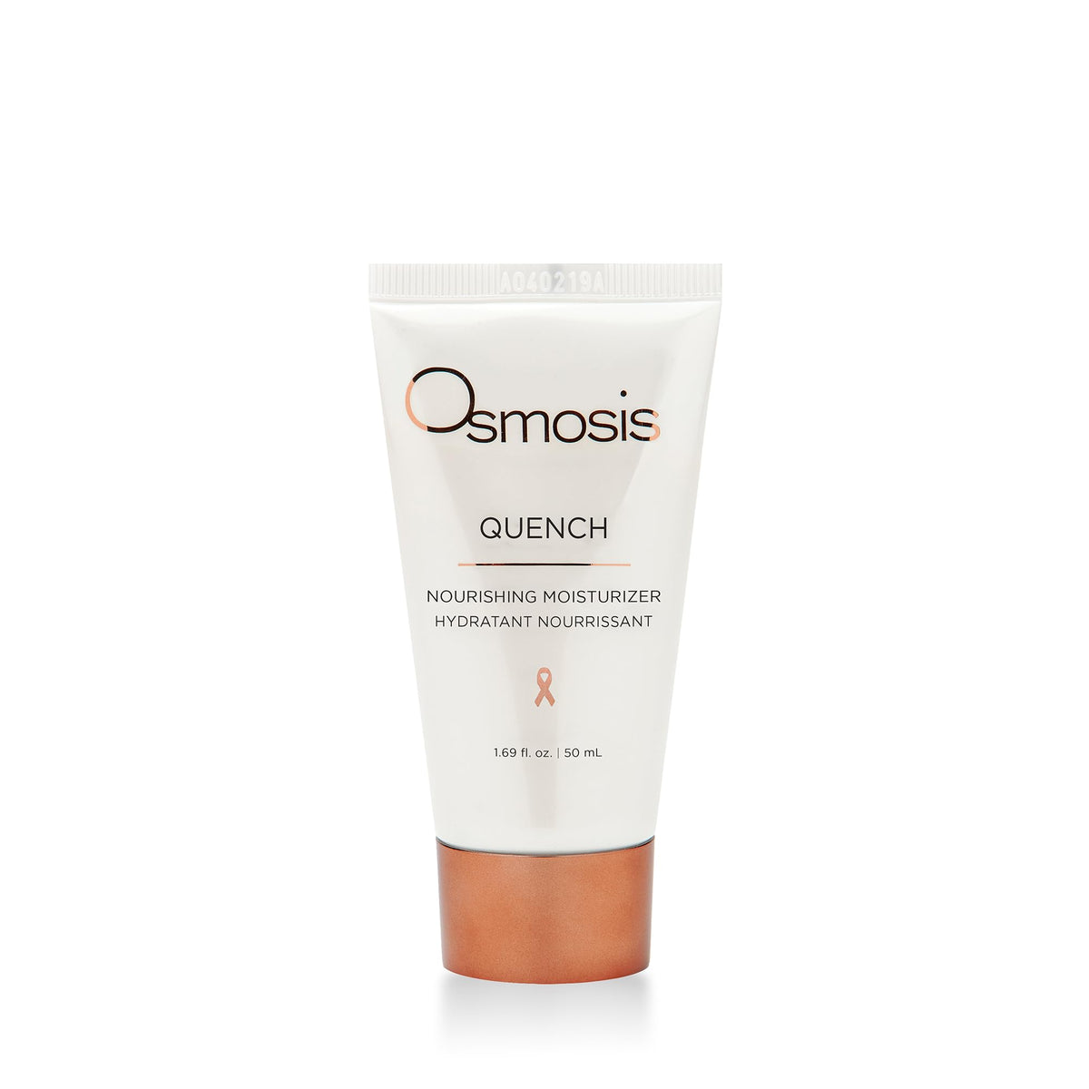 OSMOSIS front packaging showing moisturizer tube and branding for clear identification and convenience