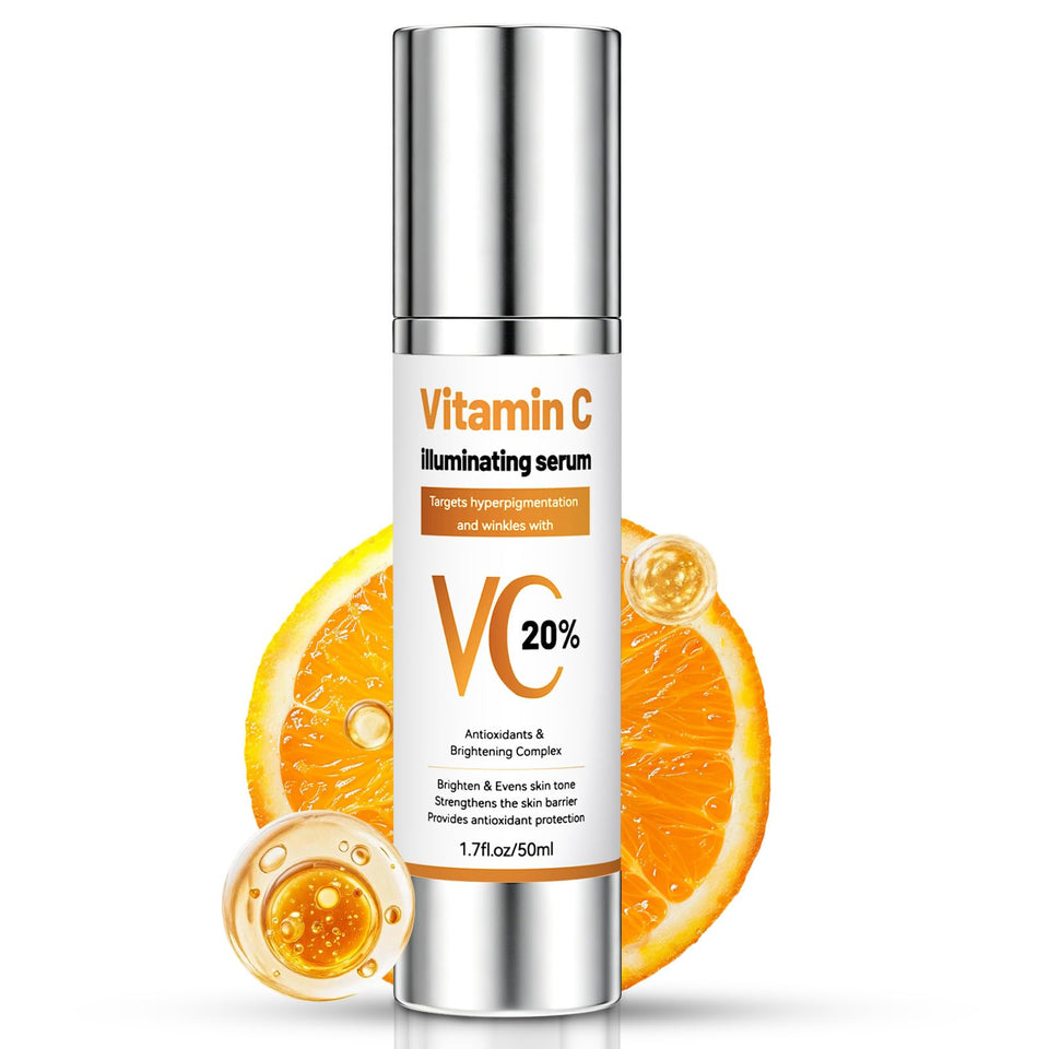 Ossjds front packaging showing bottle and brand, highlights brightening benefit
