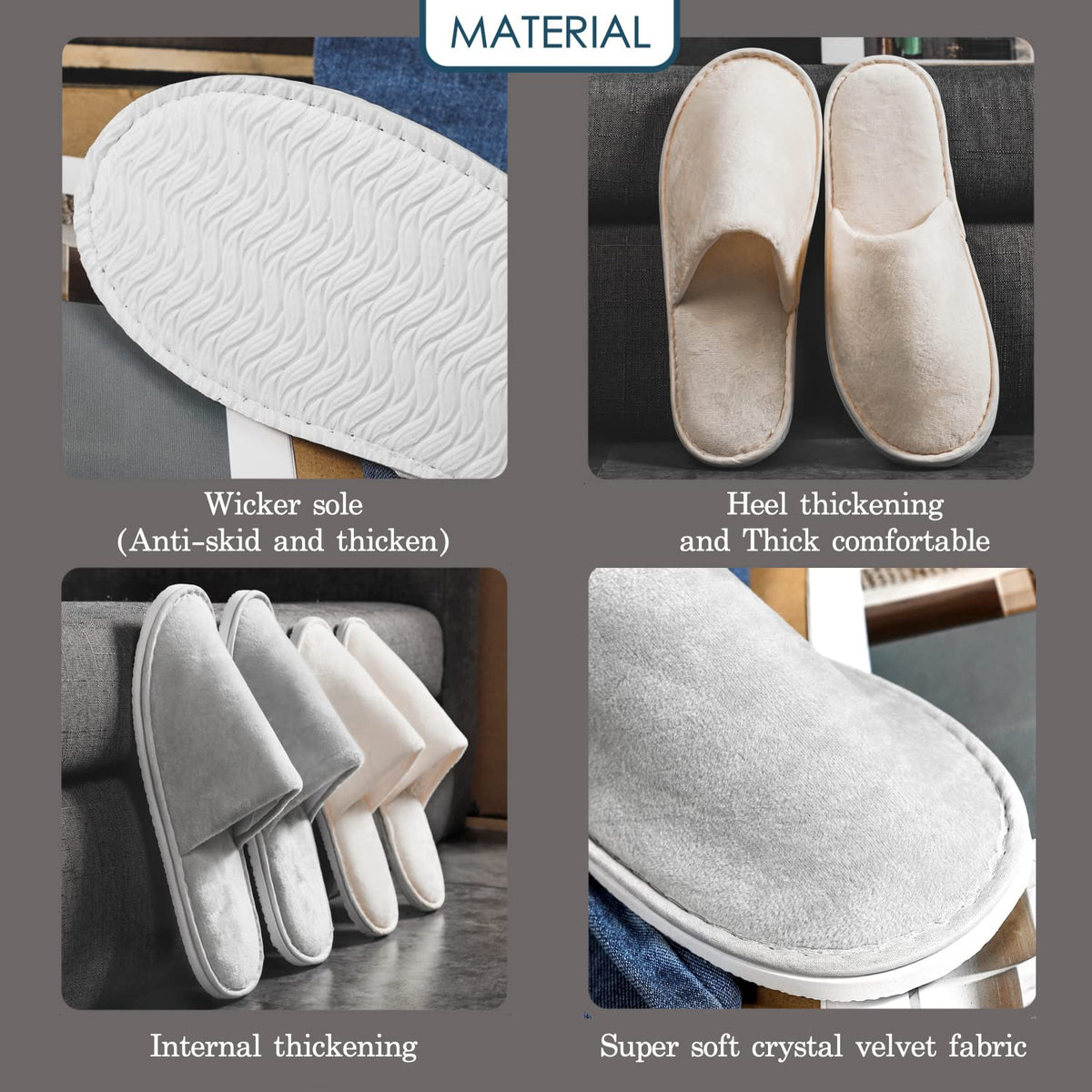 OSTADARRA EVA sole tread detail demonstrating traction for secure steps