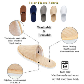 OSTADARRA slippers in bathroom showing safe traction on wet floors