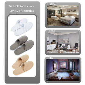 OSTADARRA slippers in spa setting conveying guest-ready comfort