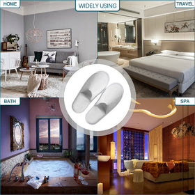 OSTADARRA slippers in a spa setting conveying comfort for guests
