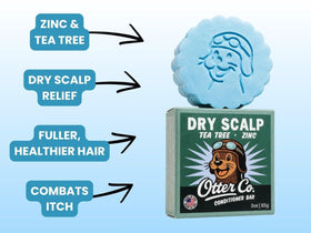 Otter co bar beside a coin for size comparison, emphasizing long-lasting benefit