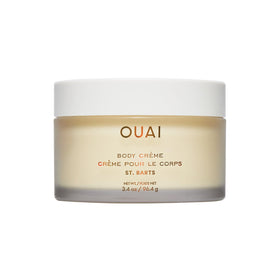 OUAI front jar view showing compact travel size and packaging benefit