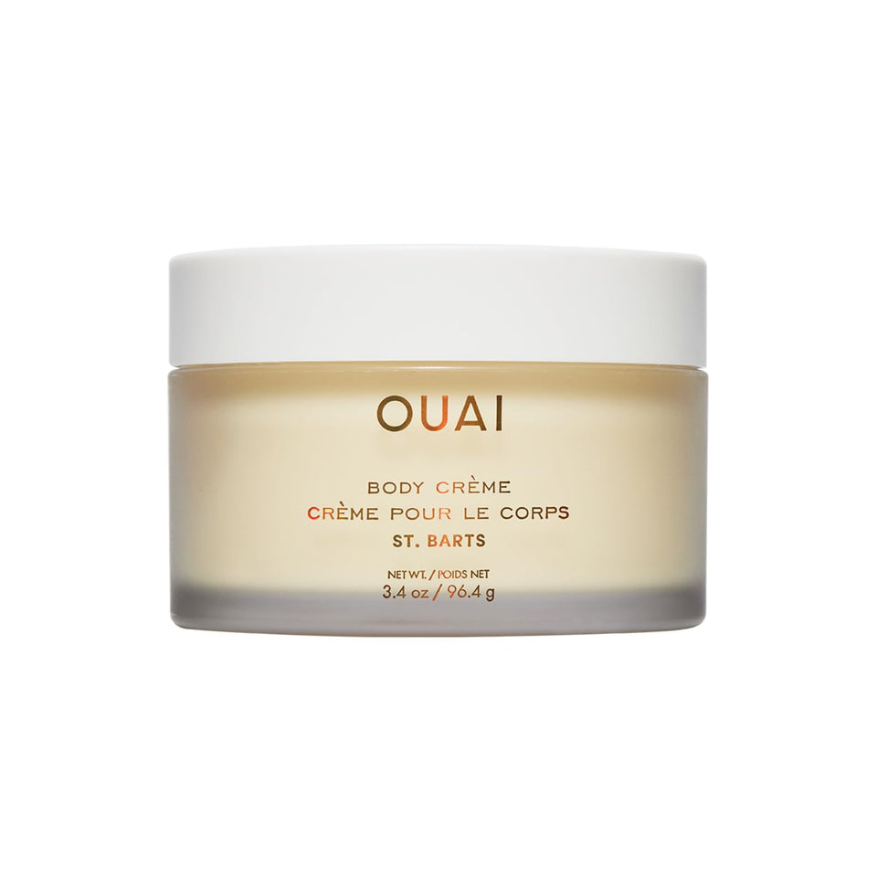 OUAI front jar view showing compact travel size and packaging benefit