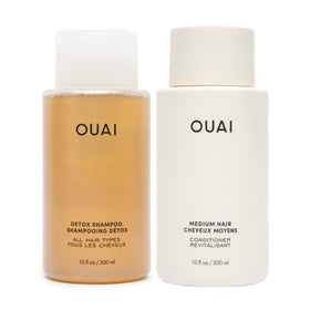 OUAI bundle front packaging showing both bottles and benefits