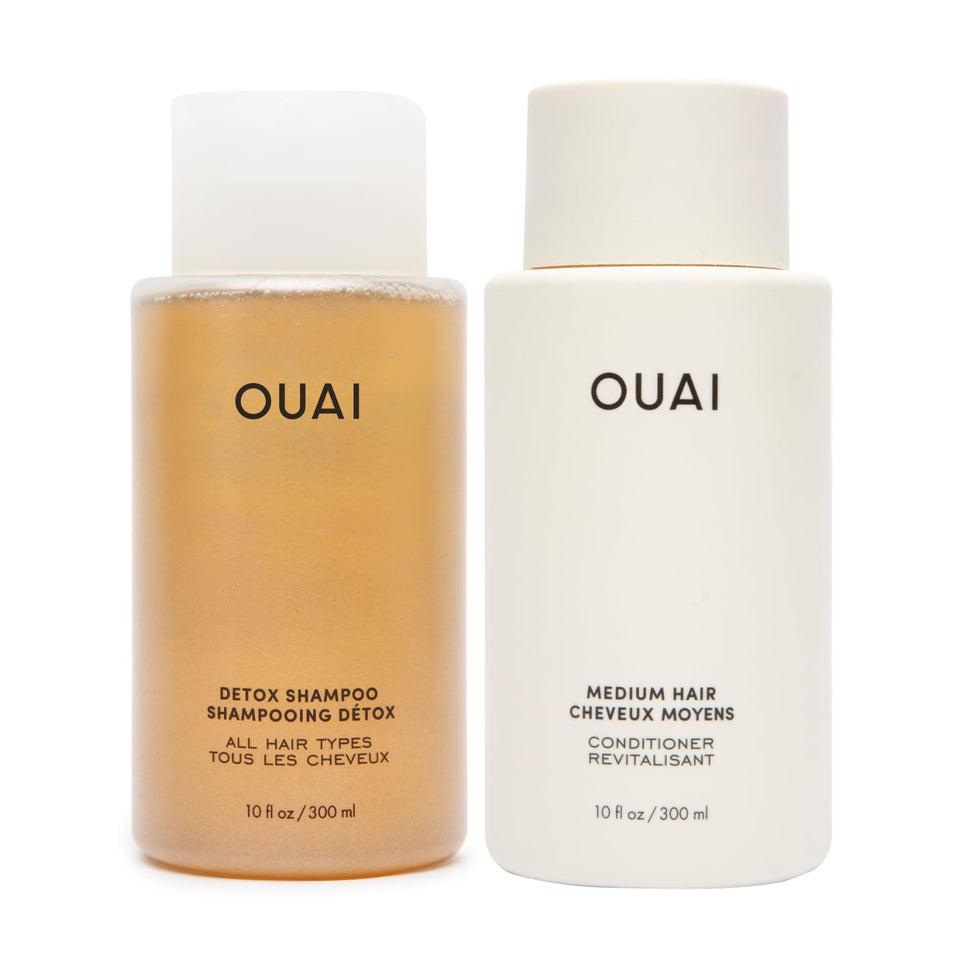 OUAI bundle front packaging showing both bottles and benefits