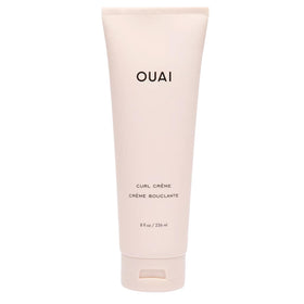 OUAI curl cream front bottle showing branding and size for easy selection
