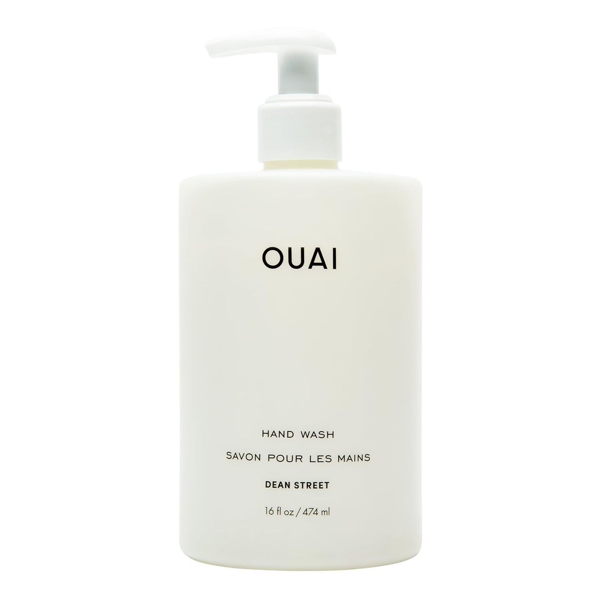 OUAI Dean Street front packaging shows size and premium design benefit