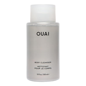 OUAI Dean Street front packaging showing bottle and label, highlighting luxe daily care