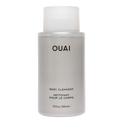 OUAI Dean Street front packaging showing bottle and label, highlighting luxe daily care