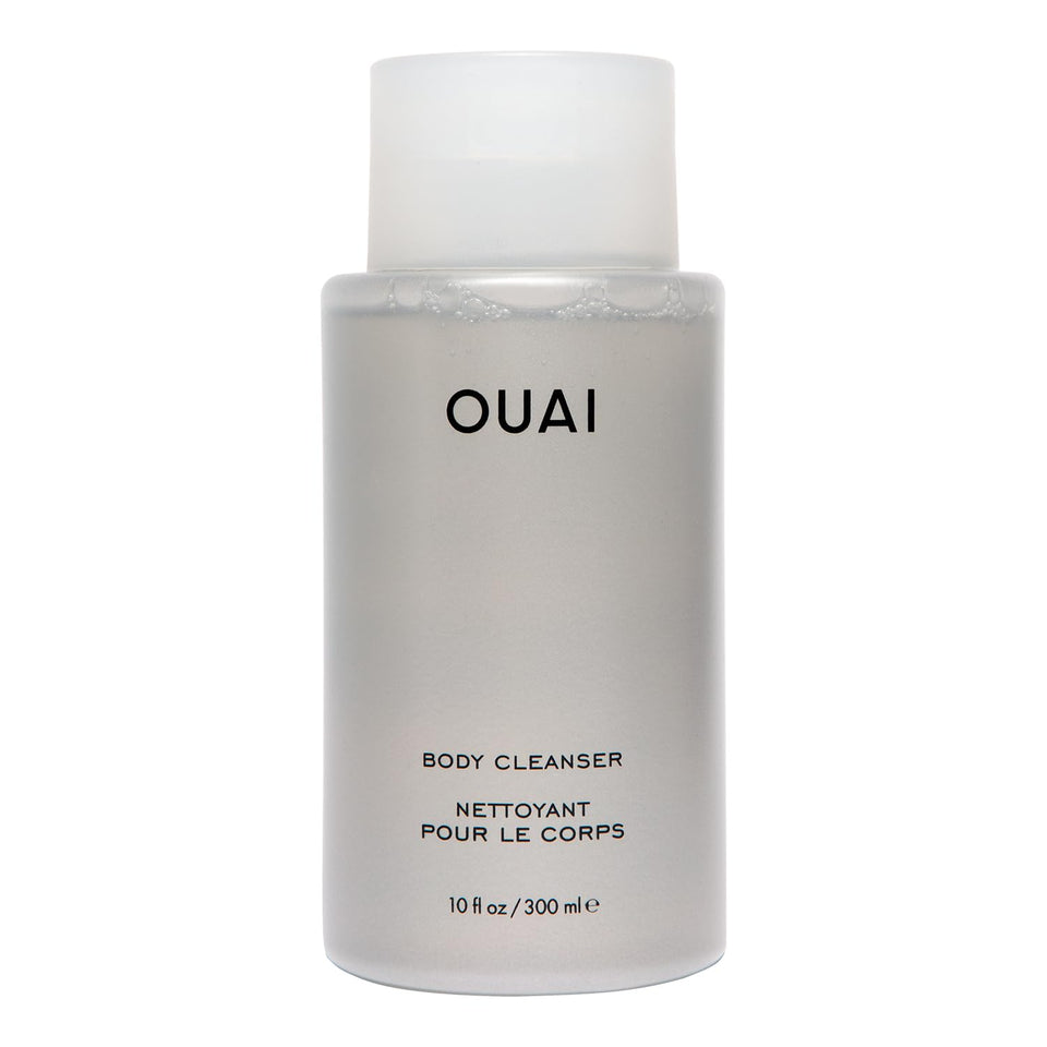 OUAI Dean Street front packaging showing bottle and label, highlighting luxe daily care