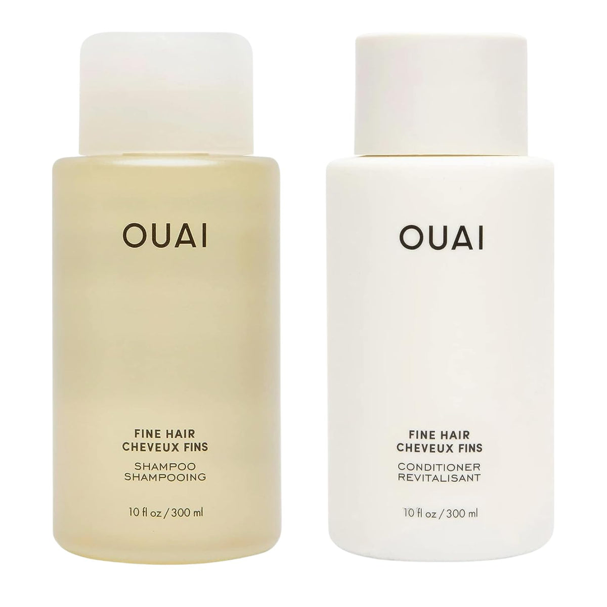 OUAI set front packaging showing bottles and volume boost