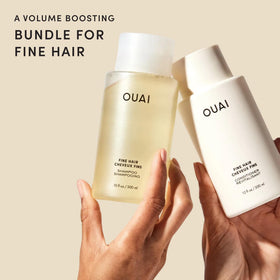 OUAI shampoo pour texture highlighting lightweight cleansing