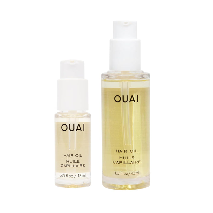 OUAI front packaging showing duo set and product benefits