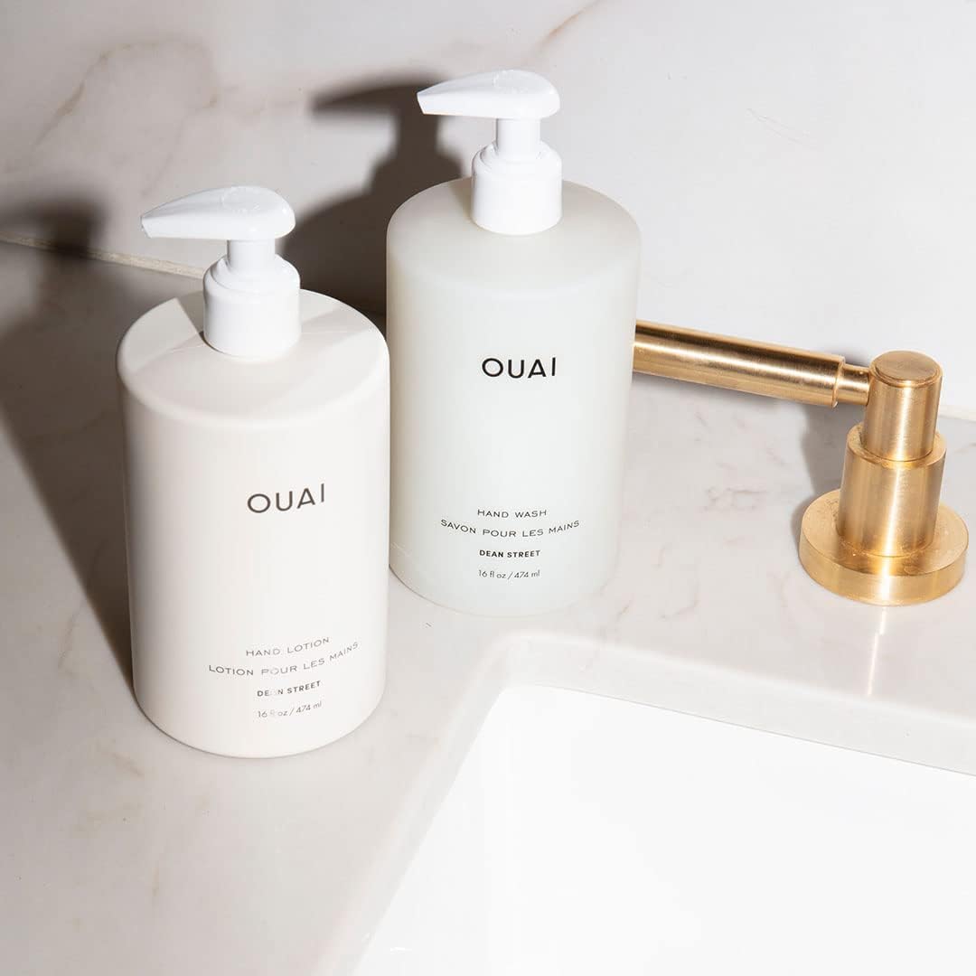 OUAI lotion application on cuticles showing targeted hydration and smoother skin