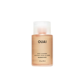 OUAI Melrose Place front bottle showing travel-size convenience and scent
