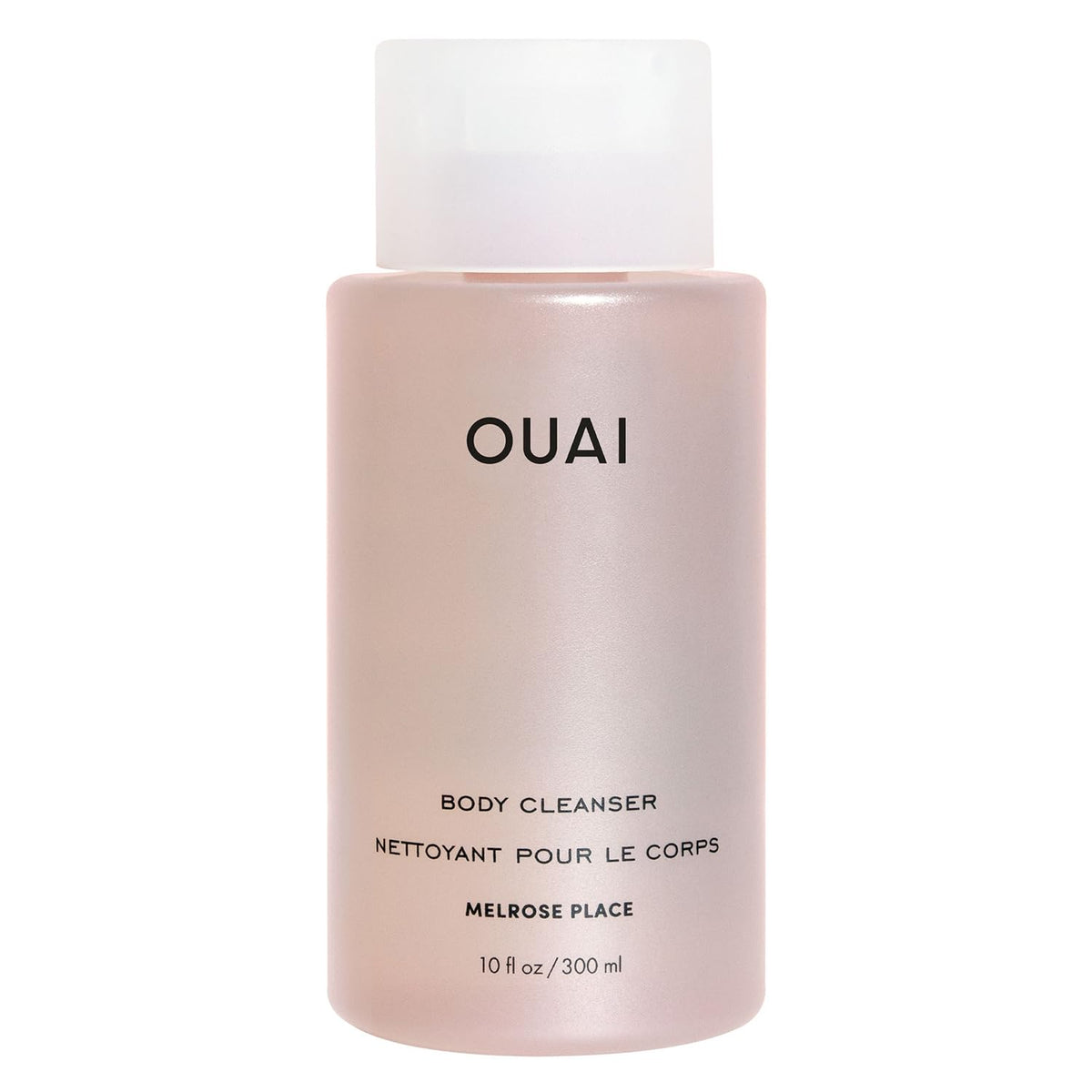 OUAI Melrose Place front packaging showing bottle and label for clear product ID and aesthetic