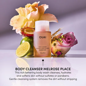 OUAI Melrose Place in shower scene illustrating easy daily use