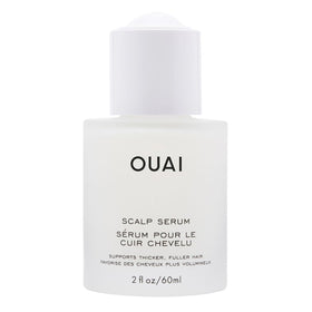 OUAI front packaging of scalp serum showing bottle and label benefits