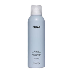 OUAI front packaging showing volumizing dry shampoo for quick refresh