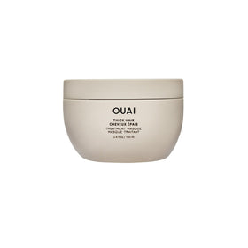 OUAI front tub label showing product name and size for quick identification and benefit