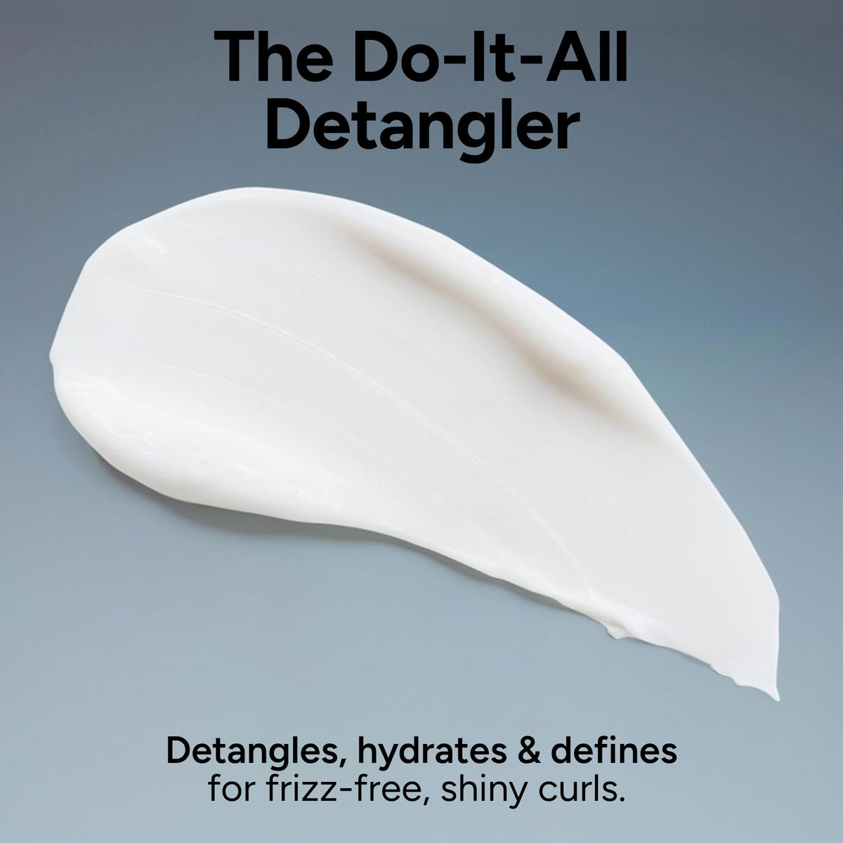 Ouidad applied to wet hair to detangle and prime curls for easier styling