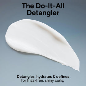 Ouidad applied to wet hair to detangle and prime curls for easier styling