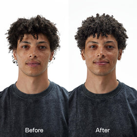 Ouidad creamy conditioner texture demonstrating rich slip for detangling