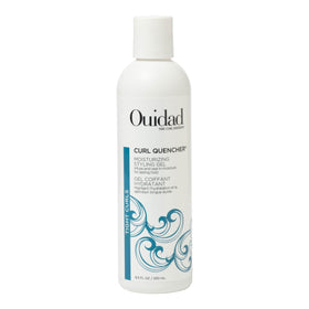 Ouidad front bottle showing product and clear branding for easy identification and styling