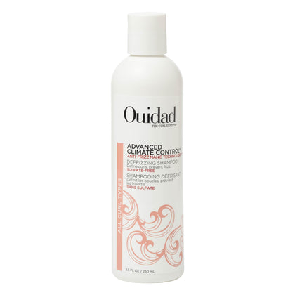 Ouidad front packaging showing bottle and product name for trustworthy cleansing