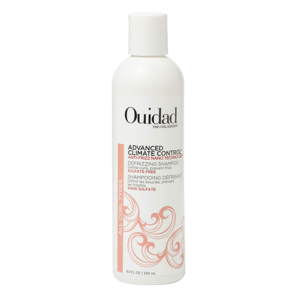 Ouidad front packaging showing bottle and product name for trustworthy cleansing