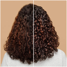 ouidad natural oils display with meadowfoam olive soybean showing nourishing benefits