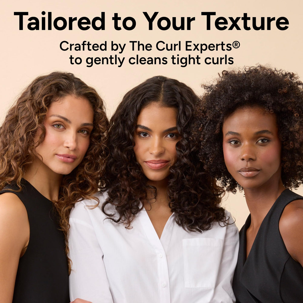 Ouidad product label close-up highlighting clean, vegan formulation