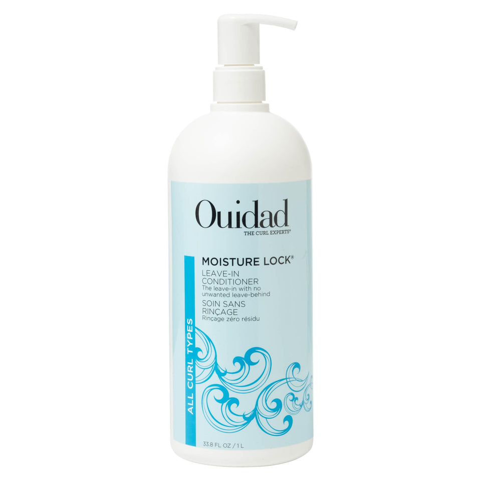 Ouidad front bottle display showing product and branding for easy identification and shelf appeal