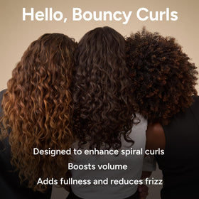 Ouidad shampoo with color-treated curls showing safe, gentle results